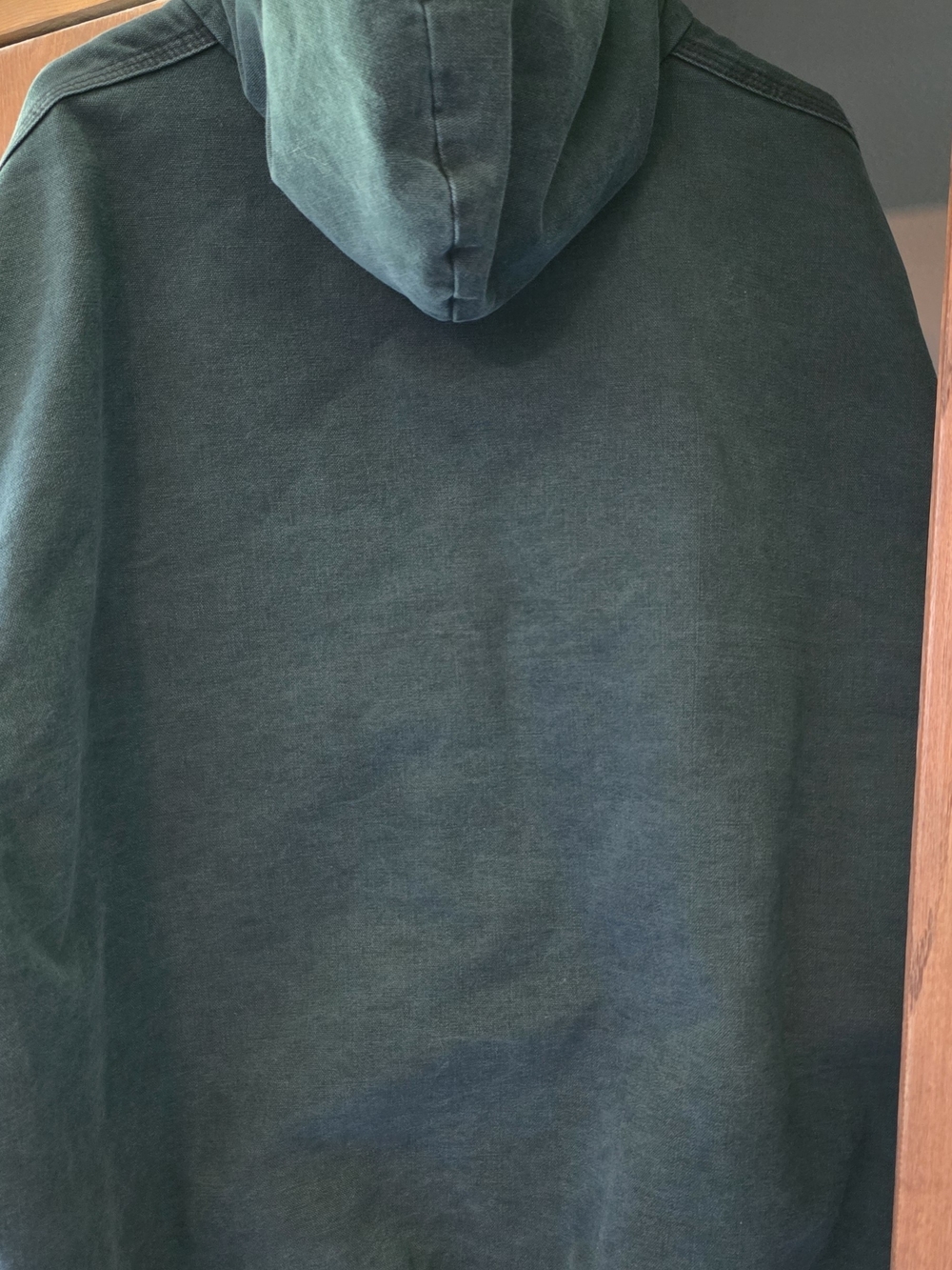 Carhartt Teal Green Full-Zip Hooded Work Jacket - Picture 4 of 6